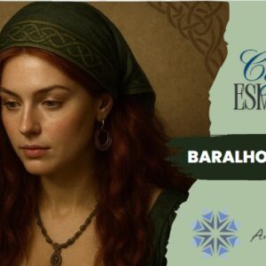 Curso baralho Cigano com a Ilustração da Cigana Esmeralda