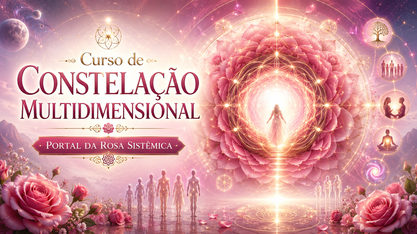 Curso de Constelação Multidimensional Portal da Rosa Sistêmica