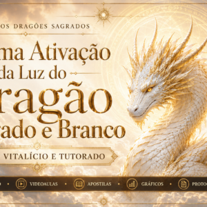 Sistema Ativação da Luz do Dragão Branco Dourado