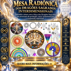 MESA RADIÔNICA DOS DRAGÕES SAGRADOS INTERDIMENSIONAIS